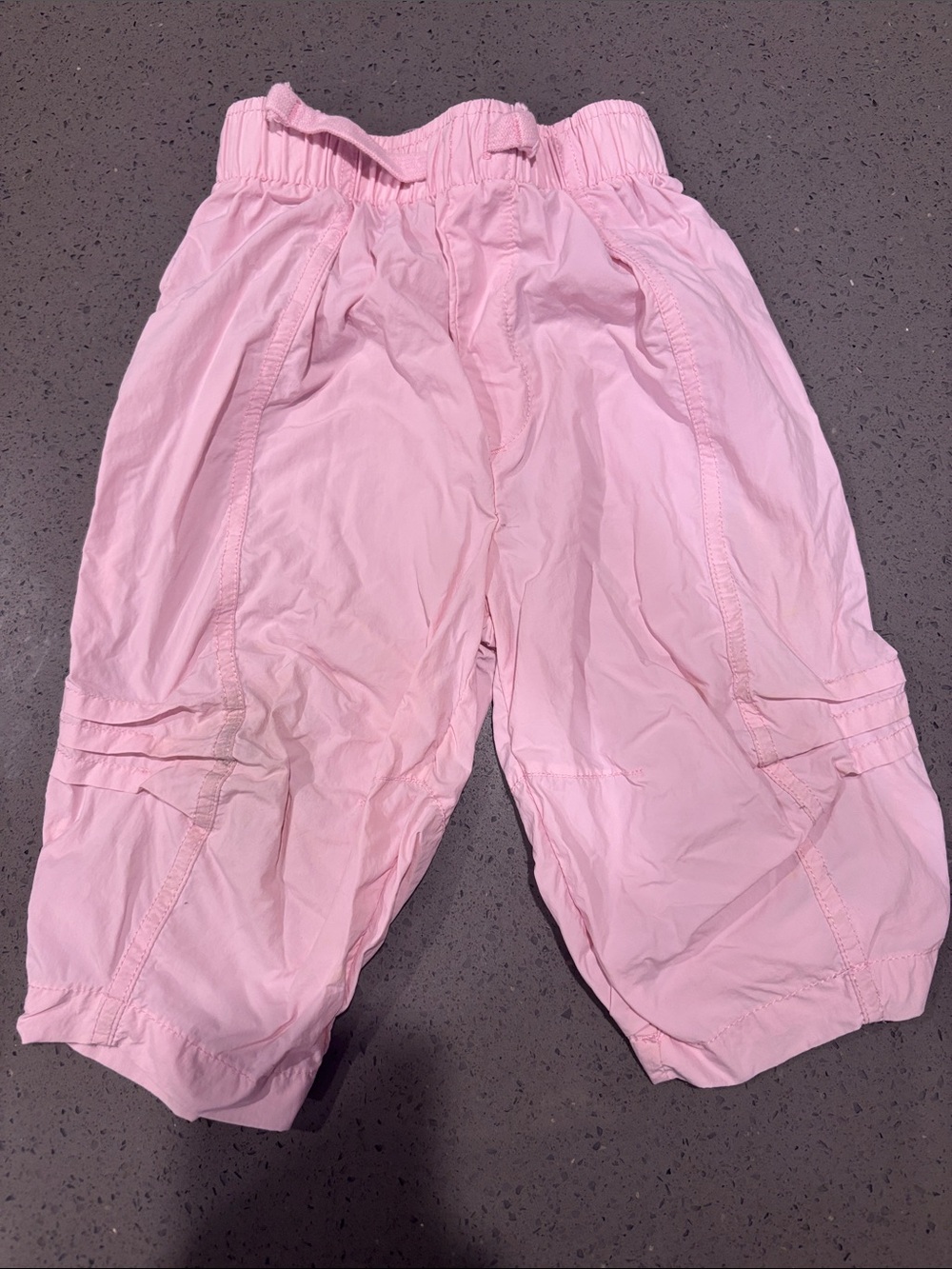 Greyson Pink Girls Casual Pull-On Capri Pants